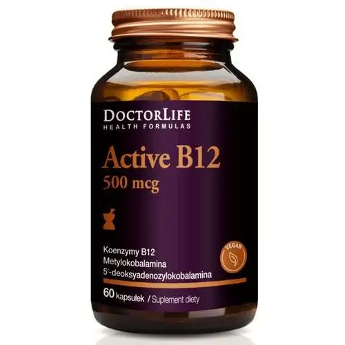 Suplement aktywna witamina b12 Doctor life