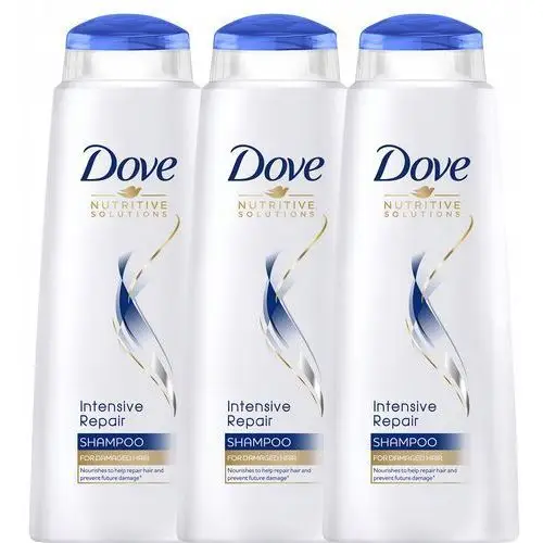 Dove Nutritive Szampon damski do Włosów Repair 3x400ml