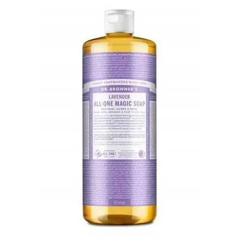 Dr. Bronner's Lawendowe mydło 945 ml kastylijskie w płynie 18w1