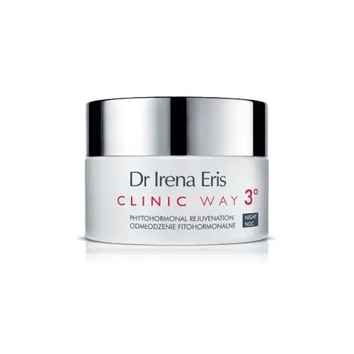 Clinic way 3° odmłodzenie fitohormonalne 50+ krem na noc 50ml Dr irena eris