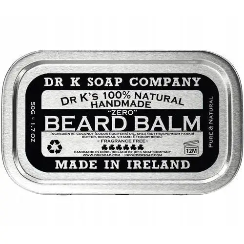 Dr K Soap Zero Bezzapachowy Balsam do brody 50 g