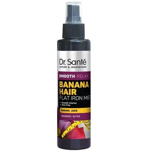 Banana Hair Flat Iron Mist mgiełka do włosów z sokiem bananowym 150 ml Dr Sante