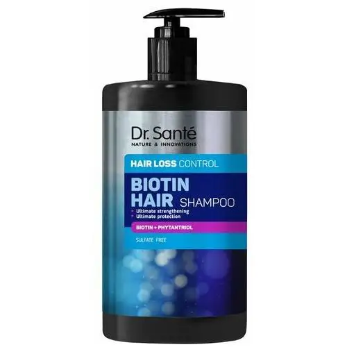 Dr. Sante, Biotin Hair, Szampon przeciw wypadaniu włosów z biotyną, 1000 ml