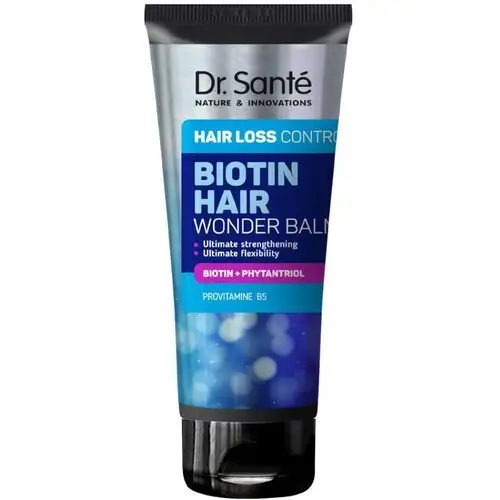 Biotin Hair Wonder Balm balsam przeciw wypadaniu włosów z biotyną 200ml Dr Sante,15