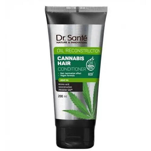 Cannabis hair conditioner rewitalizująca odżywka do włosów 200ml Dr sante