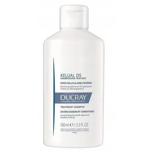 Ducray Kelual Ds szampon przeciwłupieżowy skóra głowy włosy farbowane 100ml