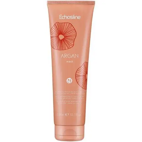 Echosline Argan Mask - maska do włosów z olejkiem arganowym, 300ml