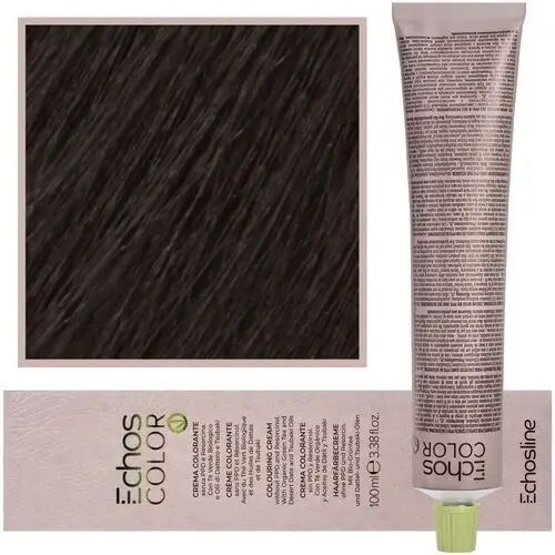 Echosline echos color colouring cream - wegańska farba do włosów, 100ml 5,0