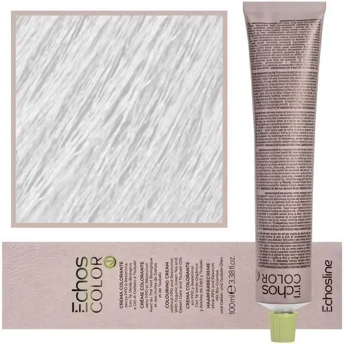 Echosline echos color colouring cream - wegańska farba do włosów, 100ml clear