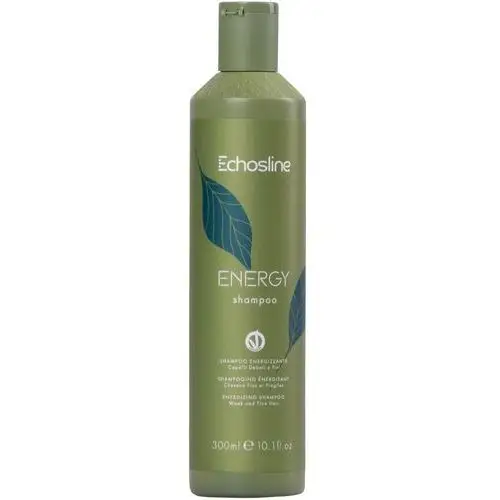 Echosline Energy, szampon o działaniu wzmacniającym włosy i skórę głowy, 300ml