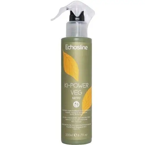 Echosline kipower veg, spray wzmacniający i odbudowujący włosy, 200ml