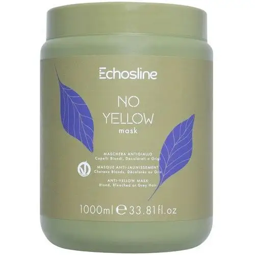 No yellow - maska neutralizująca żółte tony, 1000ml Echosline