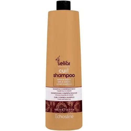Echosline seliar curl shampoo – szampon do włosów kręconych i falowanych, 1000ml