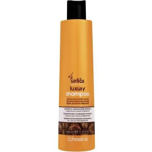 Seliar luxury shampoo – intensywnie nawilżający szampon do włosów suchych, 350ml Echosline