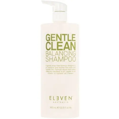 Eleven australia gentle clean balancing shampoo - wegański szampon do włosów, 960ml