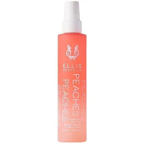 Ellis brooklyn peaches fragrance body mist (50 ml)