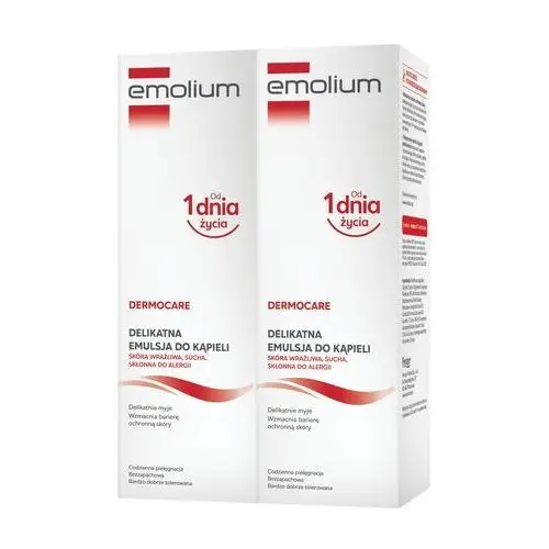 Emolium Dermocare Emulsja Do Kąpieli 400ML x2