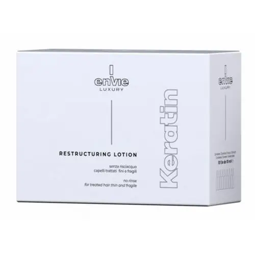 Keratin restructuring lotion keratynowe ampułki regenerujące włosy Envie