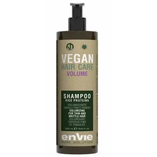 Envie VEGAN VOLUMIZING SHAMPOO Wegański szampon dodający objętości