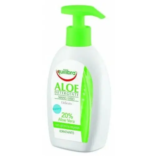 Aloe detergente mani viso aloesowy żel oczyszczający do twarzy i rąk 300 ml Equilibra
