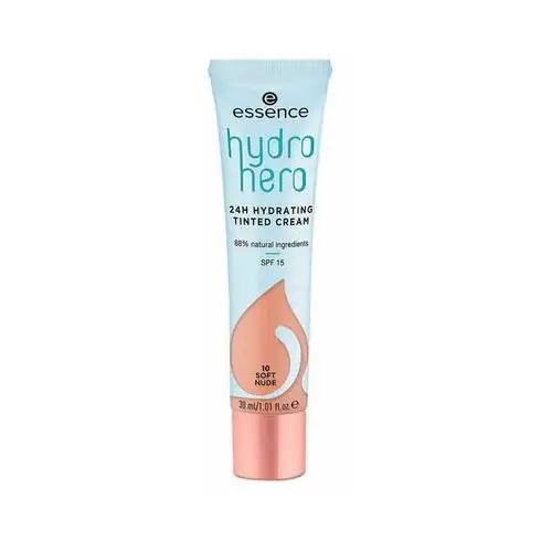 Nawilżający krem koloryzujący hydro hero 24h 10 30 ml Essence