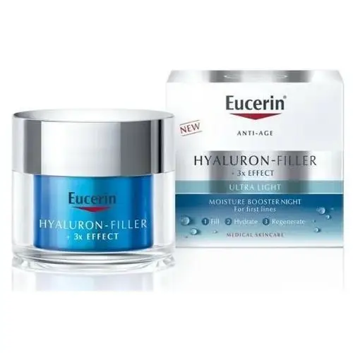 Eucerin Hyaluron-Filler + 3x Effect Booster nawilżający na noc 50 ml