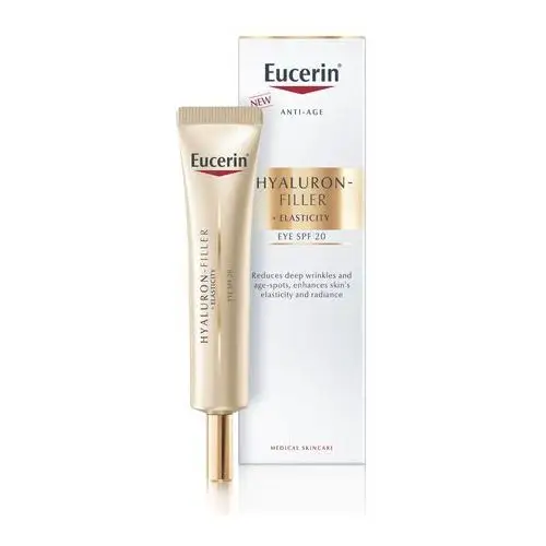 Eucerin Hyaluron-Filler Elasticity Krem pod oczy skóra dojrzała SPF20, 15ml