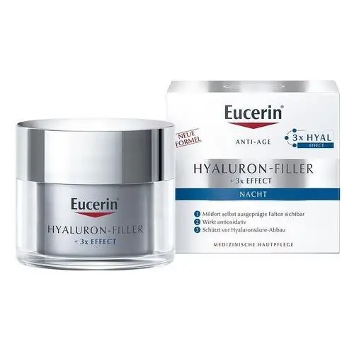 Eucerin hyaluron-filler krem na noc przeciw zmarszczkom (anti-age night cream) 50 ml