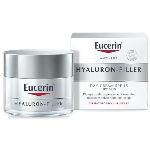 Eucerin Hyaluron-Filler przeciwzmarszczkowy krem na dzień do skóry suchej SPF 15 (Anti-Age Cream) 50 ml,2