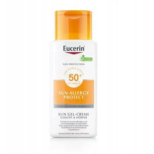 Eucerin Sun Allergy Protect Krem ochronny do twarzy i ciała Spf 50+ 150 ml