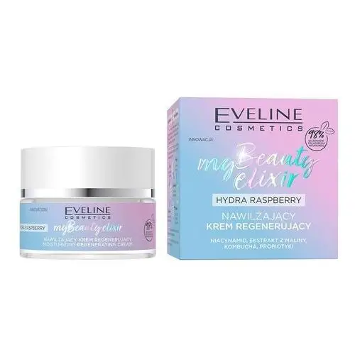 Eveline cosmetics Eveline my beauty elixir hydra raspberry krem regenerujący nawilżający 50ml