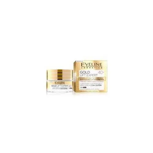 Gold lift expert 40+ luksusowy ujędrniający krem-serum z 24k złotem dzień/noc 50 ml Eveline cosmetics