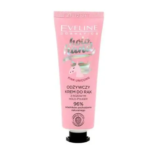 Holo hand odżywczy krem do rąk, pink unicorn handfusspflege 50.0 ml Eveline cosmetics