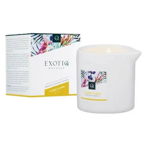 Exotiq - zapachowa świeca do masażu - ylang ylang (60g)