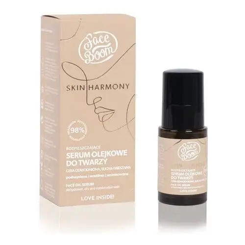 Faceboom Face boom skin harmony rozpieszczające serum olejkowe do twarzy - cera odwodniona,sucha i mieszana 15ml