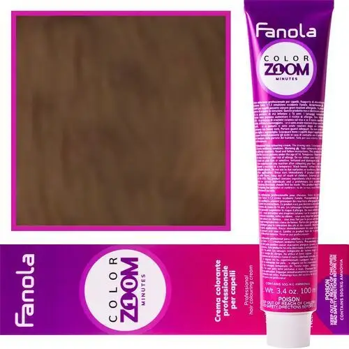 Fanola color zoom krem do farbowania włosów cała paleta 100 ml 5.0 jasny kasztan
