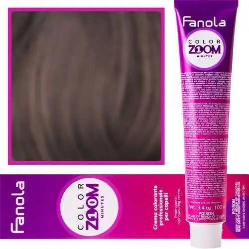 Fanola color zoom krem do farbowania włosów cała paleta 100 ml 6.01 naturalny ciemny blond