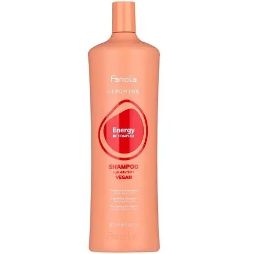 {fanola} Fanola, vitamins energy shampoo, shampoo, w, 1000 ml