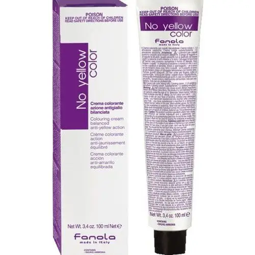 No yellow farba koloryzująca do włosów blond 100ml s.1202 - anty-żółty super rozjaśniacz Fanola