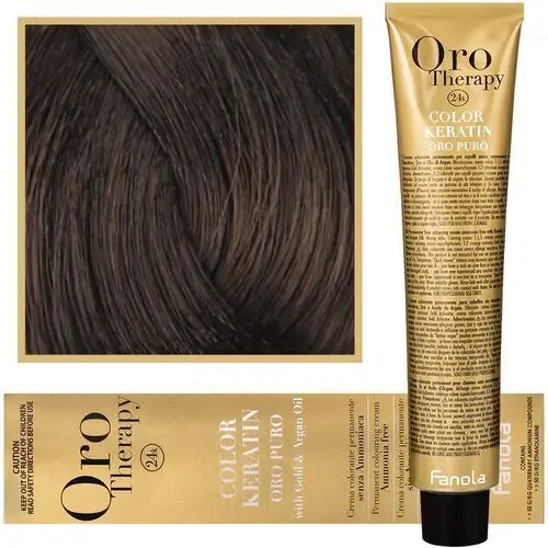 Fanola Oro Therapy - farba do włosów bez amoniaku, pełna paleta kolorów 4,0