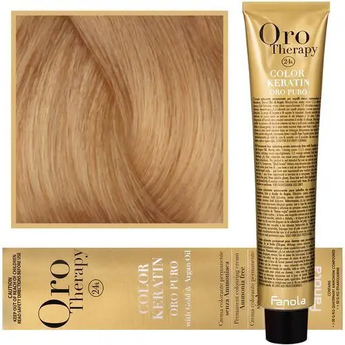 Fanola Oro Therapy - farba do włosów bez amoniaku, pełna paleta kolorów 9,3