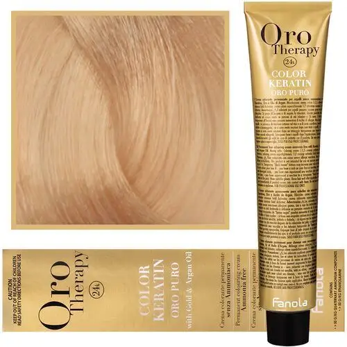 Fanola Oro Therapy - farba do włosów bez amoniaku, pełna paleta kolorów 9,31