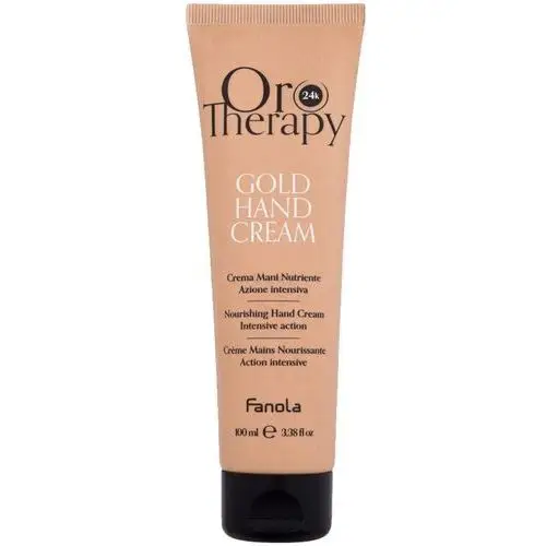 Fanola OroTherapy Gold Cream - odżywczy krem do rąk, 100ml