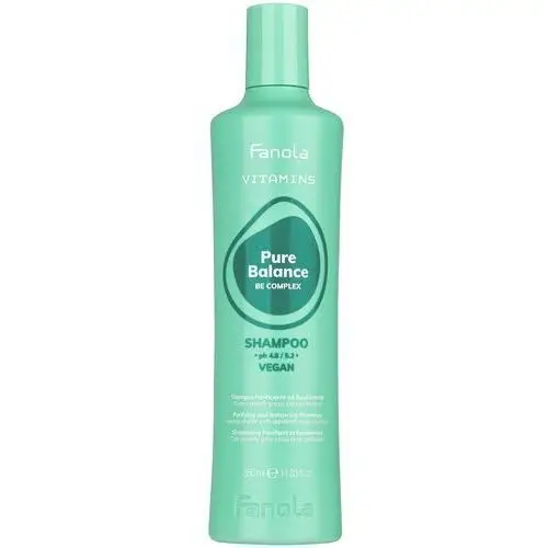 Fanola vitamins pure balance - szampon przeciwłupieżowy, 350ml