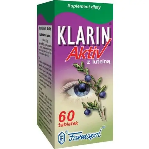 Klarin aktiv x 60 tabletek Farmapol