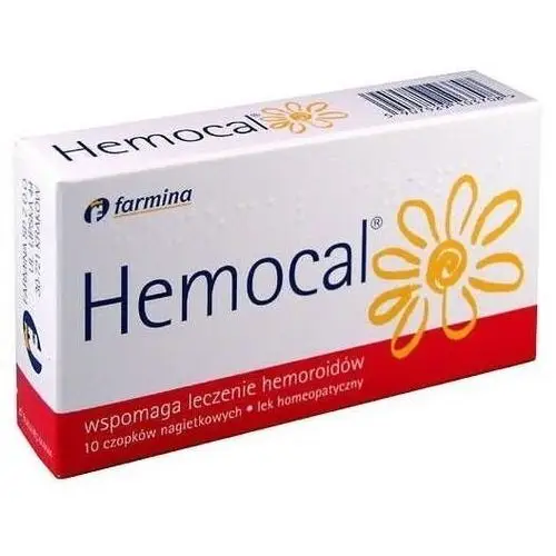 Hemocal x 10 czopków Farmina