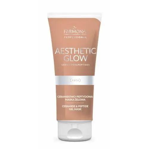 Aesthetic glow ceramide & peptide face gel mask ceramidowo-peptydowa maska żelowa do twarzy Farmona