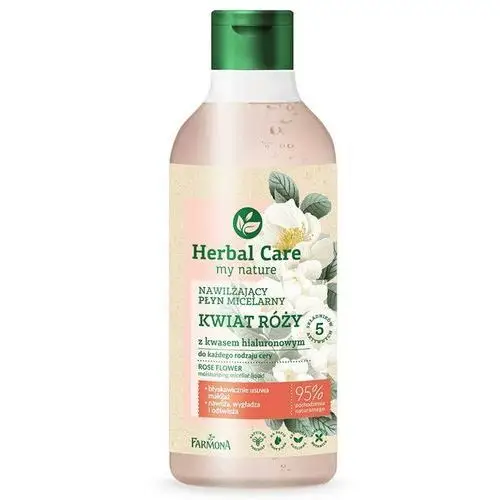 Herbal care płyn micelarny 400ml kwiat róży Farmona