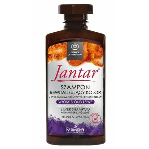 Farmona jantar silver shampoo with amber & pigment szampon rewitalizujący kolor z wyciągiem z bursztynu i pigmentem