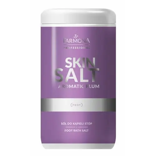 Skin salt aromatic plum sól do kąpieli stóp Farmona